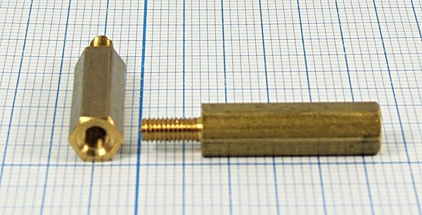 стойка монтажная шестигранная для печатной платы