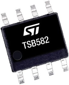 TSB582IDT, TSB582IDT , Dual Operational, Op Amp, RRO, 3.1MHz, 36 V, 8-Pin SO8