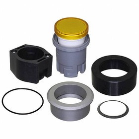704.012.418, Pushbutton-Actuator Flush Yellow D35 704.012.418, Pushbutton-Actuator Flush Yellow D35