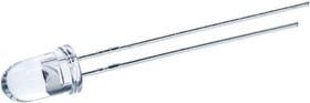 HLMP-EL3B-WXKDV, 2.1 V Amber LED 5mm Through Hole, HLMP-EL3B-WXKDV
