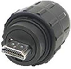 DCC-HDMIB-310, Разъем: HDMI; вилка; Data-Con-X; на провод; прямой; пайка