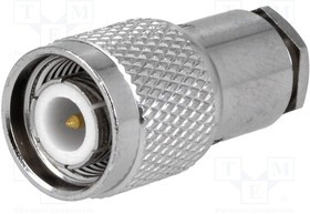 T1141C1-ND3G150, Вилка, TNC, "папа", прямой, 50Ом, пайка, резьбовой (clamp)