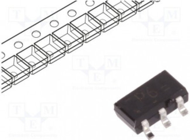 74HC2G16GVH, IC: digital; buffer,non-inverting; Ch: 2; CMOS; SMD; TSOP6; 2?6VDC
