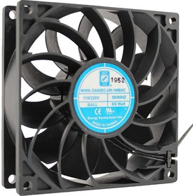 OA92EC-UR-1WBXC, AXIAL FAN, BALL, 92MM, 56CFM, WIRE LEAD OA92EC-UR-1WBXC, AXIAL FAN, BALL, 92MM, 56CFM, WIRE LEAD