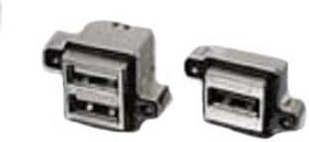 MUSBD21130, USB Connectors USB B R/A RUGGED CABLE HEAD