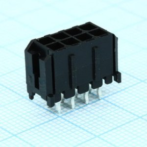 KLS1-XM1-3.00-2X04-S, (MF3-08MA), Разъем низковольтного питания, вилка KLS1-XM1-3.00-2X04-S, (MF3-08MA), Разъем низковольтного питания, вилка