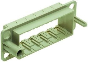 09140241701, Heavy Duty Power Connectors 6 MODULE FRAME FLOAT MOUNT