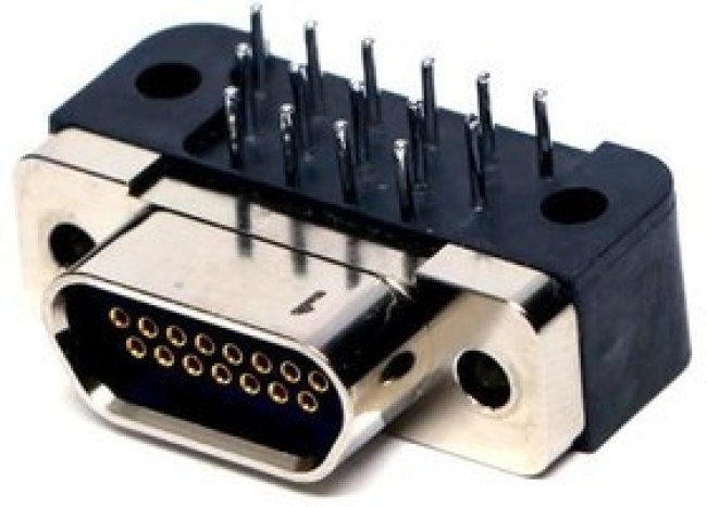 MWDM2L-15SCBR-.110, D-Sub Micro-D Connectors MICRO D