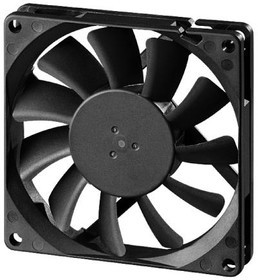 ME80151V3-000U-A99, DC Fans Axial Fan, 80x80x15mm, 12VDC, 30CFM, 0.09"H2O, Vapo, Wire, Auto Restart