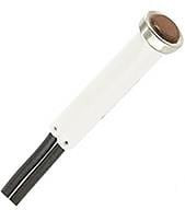 36EN-2311, Panel Mount Indicator Lamps PMI RND 5/16" Neon 125V Wire Red Flush