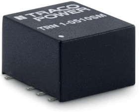 TRN 1-0523SM, Isolated DC/DC Converters 4.5-13.2Vin+/-15V 1W +/-35mA Iso Reg SMT