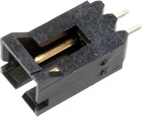 5-104363-1, Разъем типа провод-плата, 2.54 мм, 2 контакт(-ов), Штыревой Разъем, Серия AMPMODU MTE