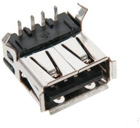 (292303-1) разъем USB Type A, розетка