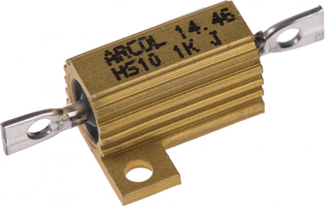 HS10 1K J, Wirewound Resistor 10W, 1kOhm, 5%