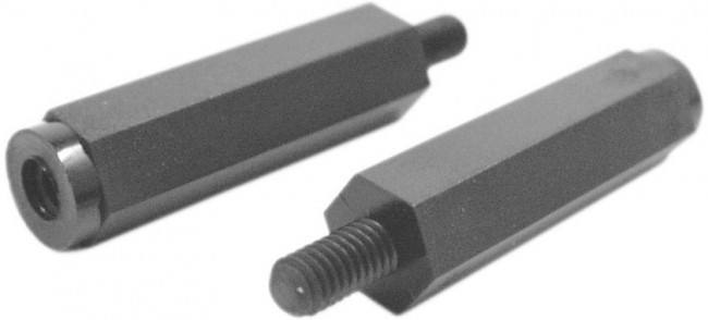 971300365, Standoffs &amp; Spacers WA-SPAIE Spacer Stud M3x30mm SW 6