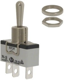 635H/2, Toggle Switches SPDT 10A 125V 17.5mm On-Mom