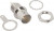 112427, BNC Series, jack Panel Mount BNC Connector, 75, Solder Termination, Straight Body