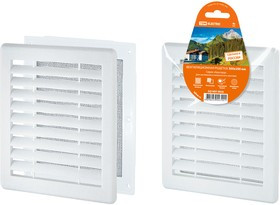 Решетка разъемная с москитной сеткой, 300х200 TDM Решетка разъемная с москитной сеткой, 300х200 TDM