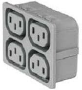 3-103-841, AC Power Entry Modules 4751 Connector Distribution 10A F