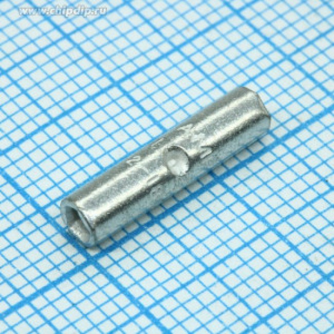 31818, SOLISTRAND Butt Splice Connector, Tin 22 16 AWG