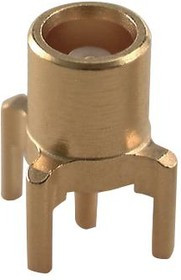 82"MCX-50-0-19/111"NE, Разъем РЧ / Коаксиальный, MCX Коаксиальный, Прямое Гнездо, Сквозное Отверстие Вертикально, 50 Ом