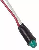 5100H5LC, INDICATOR, LED PANEL MOUNT, GREEN, 1.8V