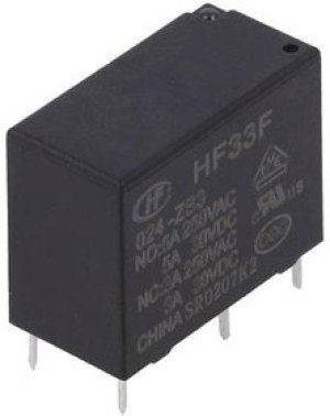 HF33F/024-ZS3, DC24V 5A 250VAC / 30VDC (1 Form C) (AgNi) 0.45W / HF33F/024-ZS3 HF33F/024-ZS3, DC24V 5A 250VAC / 30VDC (1 Form C) (AgNi) 0.45W / HF33F/024-ZS3