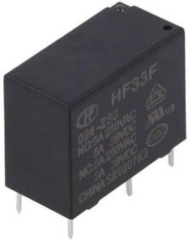 HF33F/024-ZS3, DC24V 5A 250VAC / 30VDC (1 Form C) (AgNi) 0.45W / HF33F/024-ZS3 HF33F/024-ZS3, DC24V 5A 250VAC / 30VDC (1 Form C) (AgNi) 0.45W / HF33F/024-ZS3