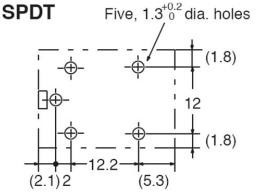 G5LE-14-5DC, Универсальное реле, серия G5LE, силовое, без защелки, SPDT, 5В DC, 10А