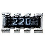 CAY10-330J4LF, Res Thick Film Array 33 Ohm 5% 0.25W(1/4W) ±200ppm/°C ISOL 8-Pin 0804(4 X 0402) Conve