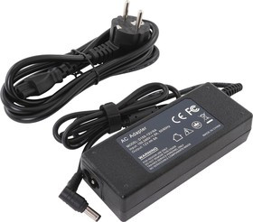 Блок питания (сетевой адаптер) для лед подсветки 12V 6A 72W 5.5мм х 2.5мм черный, с сетевым кабелем