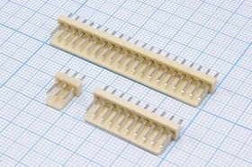 Штекер питания W1, однорядный, 7 контактов, шаг 2.5, на плату, W1-07; №2141 штек пит W1\1x 7\P2,5\плат\\W1-07