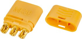 MR30M, Разъем питания моторный 3pin 15А штекер
