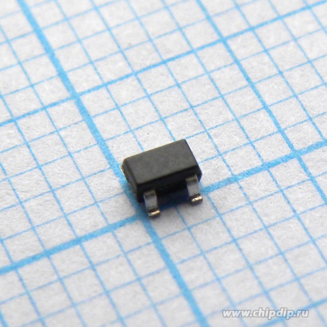 BC847W,115, Биполярный транзистор, NPN, 45 В, 0.1 А BC847W,115, Биполярный транзистор, NPN, 45 В, 0.1 А