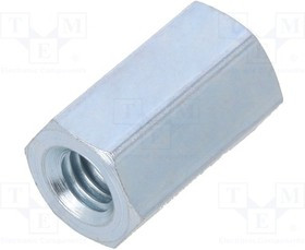 TFF-M4X12/DR126, Дистанцирующая стойка с резьбой, 12мм, Внутр.резьба: M4, сталь