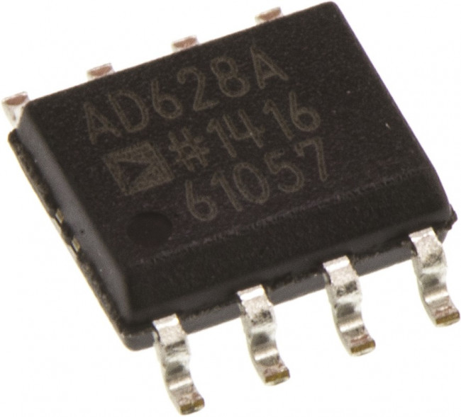 AD628ARZ, Differential Amplifiers High Common-Mode Voltage, Programmable Gain Difference Amplifier