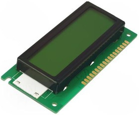 DEM 122032BSYH-LY, Дисплей ЖКД, графический, STN Positive, 122x32, LED, 84x44x13,5мм