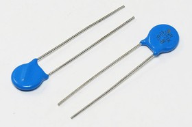 Варистор 120 В ,напряжение срабатывания 75 В~, 14 Дж, размер 9x5, 2LWp5, марка SAS121KD07