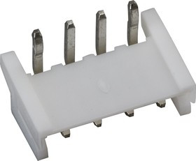 S4B-EH(LF)(SN), 1x4P EH 1 2.5mm 4 Brass PushPull,P=2.5mm Wire To Board / Wire To Wire Connector ROHS