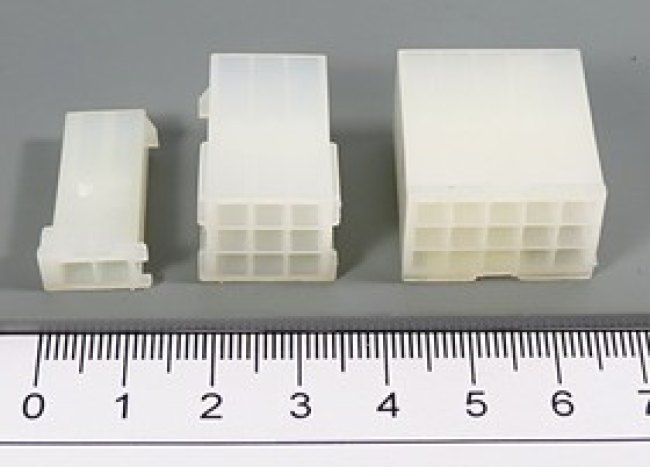 Гнездо питания на кабель, однорядное MFB, 3 контакта, шаг 4,14мм, MFB-1x3F; №9585 гн пит MFB\1x 3\P4,14\каб\\MFB-1x3F конт[12]