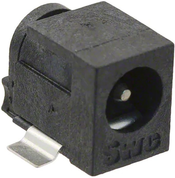 RASH722X, Conn DC Power PL 2 POS Solder RA Thru-Hole/SMD 3 Terminal 1 Port