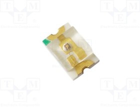 QBLP631-Y, LED; SMD; 0805; yellow; 80?250mcd; 2x1.25x0.6mm; 140°; 2?2.5V; 20mA