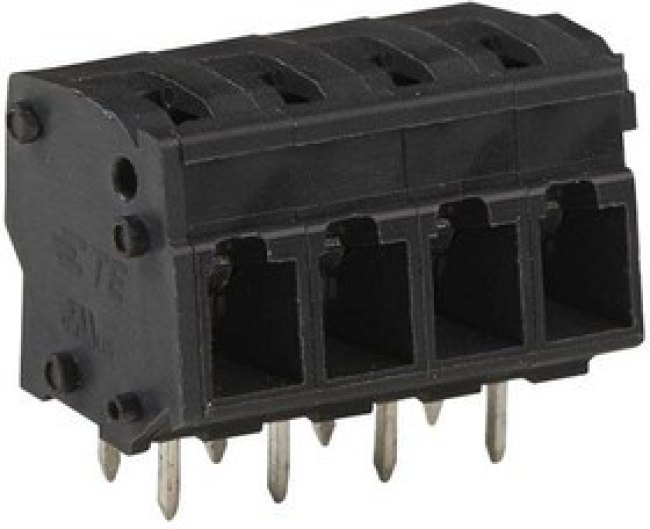 2834080-1, Клеммная колодка типа провод к плате, без винтов, 5 мм, 2 вывод(-ов), 28 AWG, 12 AWG, Вставной 2834080-1, Клеммная колодка типа провод к плате, без винтов, 5 мм, 2 вывод(-ов), 28 AWG, 12 AWG, Вставной