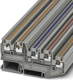 3244452, DIN Rail Terminal Blocks Sens/Act Term Block 26-14 AWG, Push-In 3244452, DIN Rail Terminal Blocks Sens/Act Term Block 26-14 AWG, Push-In