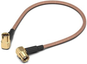 65502910515301, WR-CXASY Series Male SMB to Male SMB Coaxial Cable, 152.4mm, RG316/U Coaxial, Terminated 65502910515301, WR-CXASY Series Male SMB to Male SMB Coaxial Cable, 152.4mm, RG316/U Coaxial, Terminated