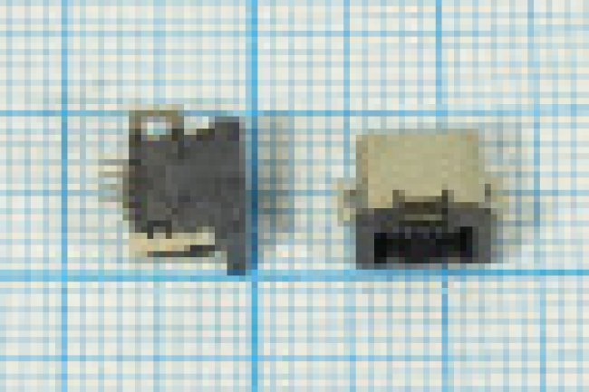 Разъем mini USB A4S розетка, тип A, контакты 4P2C, монтаж на плату, угловой, SMD, mini USB A4S Разъем mini USB A4S розетка, тип A, контакты 4P2C, монтаж на плату, угловой, SMD, mini USB A4S