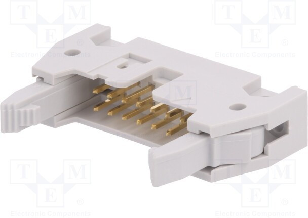 71918-114LF, Гнездо; IDC; "папа"; PIN: 14; прямой; с экстрактором; THT; 2,54мм 71918-114LF, Гнездо; IDC; "папа"; PIN: 14; прямой; с экстрактором; THT; 2,54мм