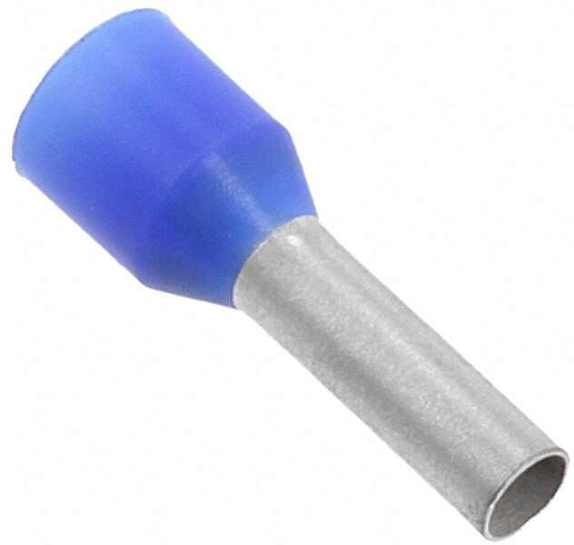 1-966067-6 (DN02508), Наконечник 2.5мм² синий