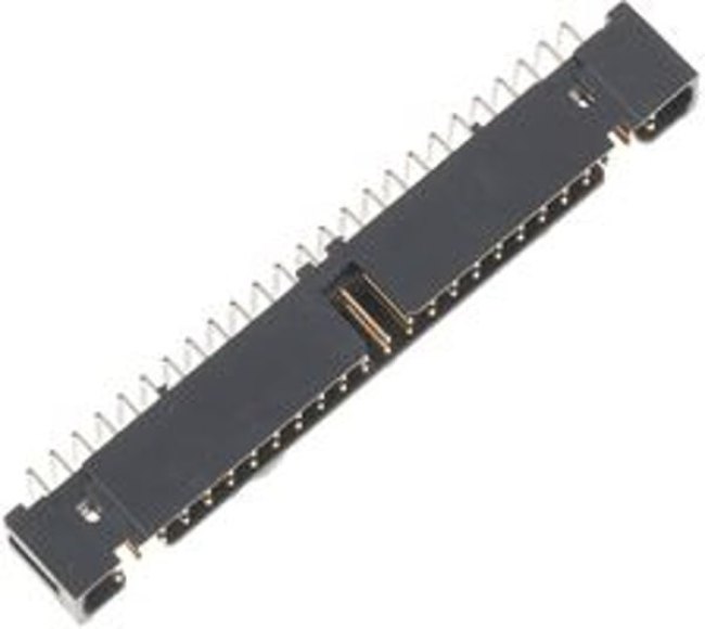 D2516-5002-AR, Headers &amp; Wire Housings 16P 4-WALL HEADER RIGHT ANGLE 10U AU