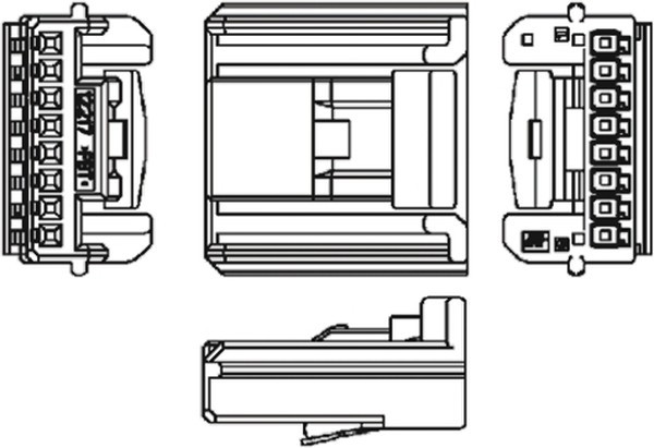 1318757-1, 2.2mm 2x13P 13 2 3mm P=2.2mm Rectangular Connectors Housings 1318757-1, 2.2mm 2x13P 13 2 3mm P=2.2mm Rectangular Connectors Housings